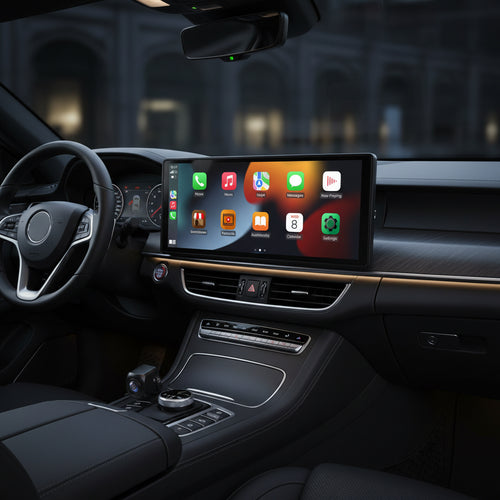 Universal Portable Carplay for Car Screen, Wireless Carplay Screen Wireless Car Stereo with Carplay Android Auto, Car Touchscree
